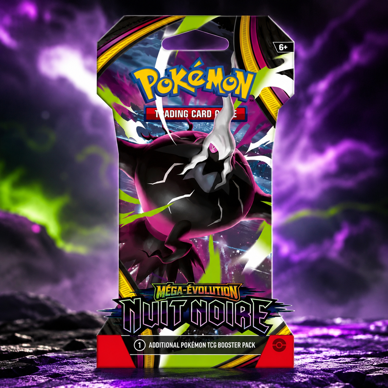 Blister de 1 booster Pokémon ME05 Nuit Noire FR