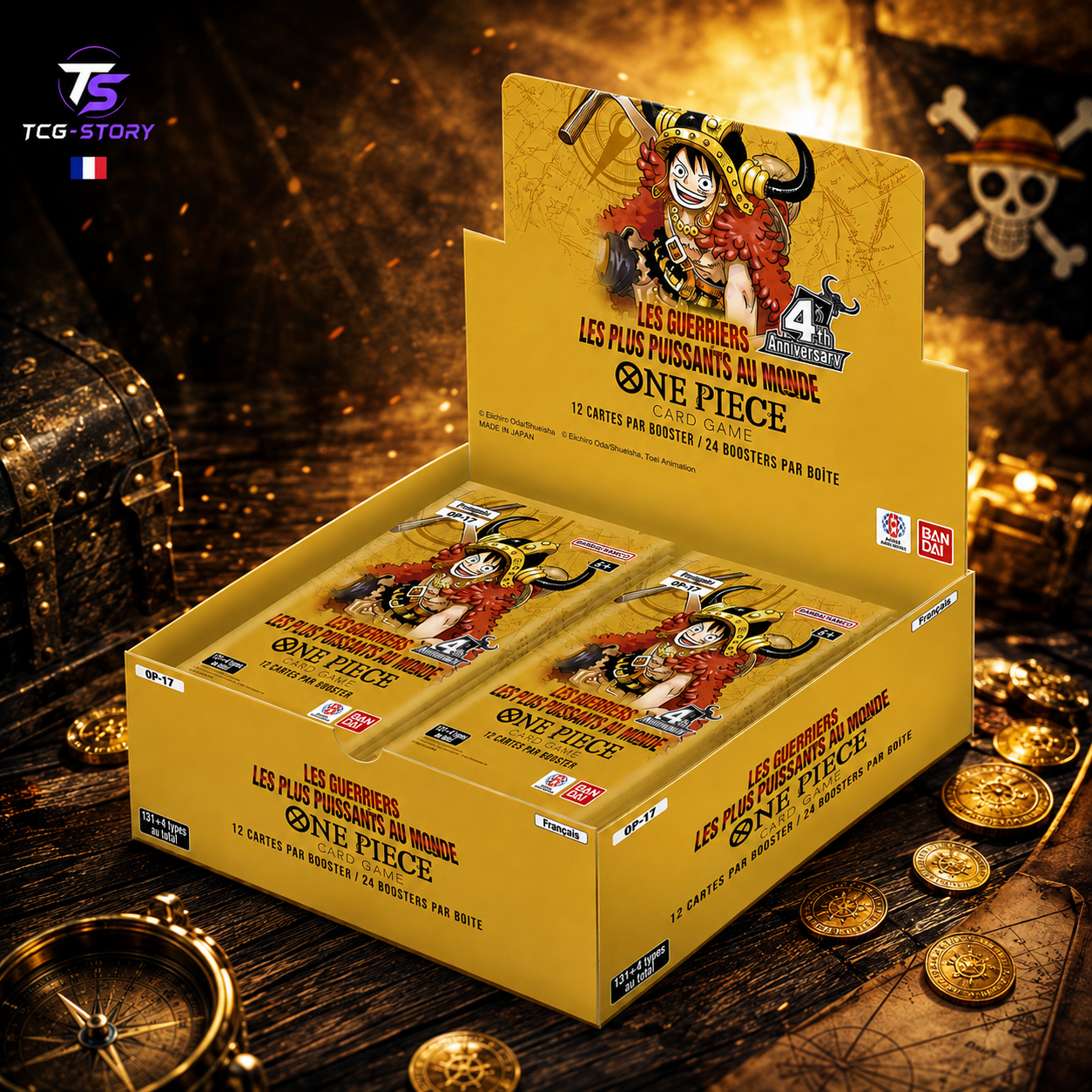 Display de 24 Boosters One Piece OP17 FR