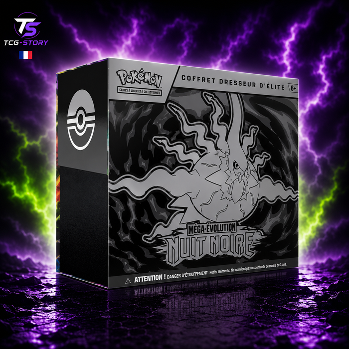Coffret dresseur d’élite Pokémon NUIT NOIRE ME05 FR